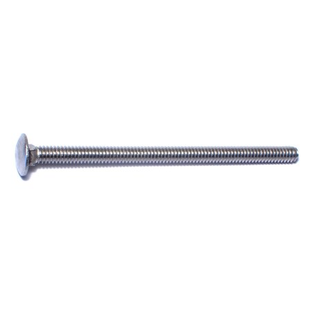 1/4-20 X 4 18-8 Stainless Steel Coarse Thread Carriage Bolts 25PK
